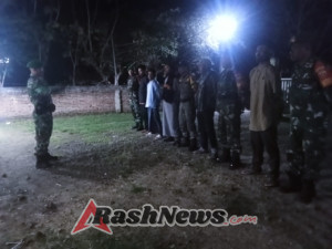 Serka Saharullah Pimpin Patroli Babinsa Bersama Tokoh Lokal di Monta Selatan