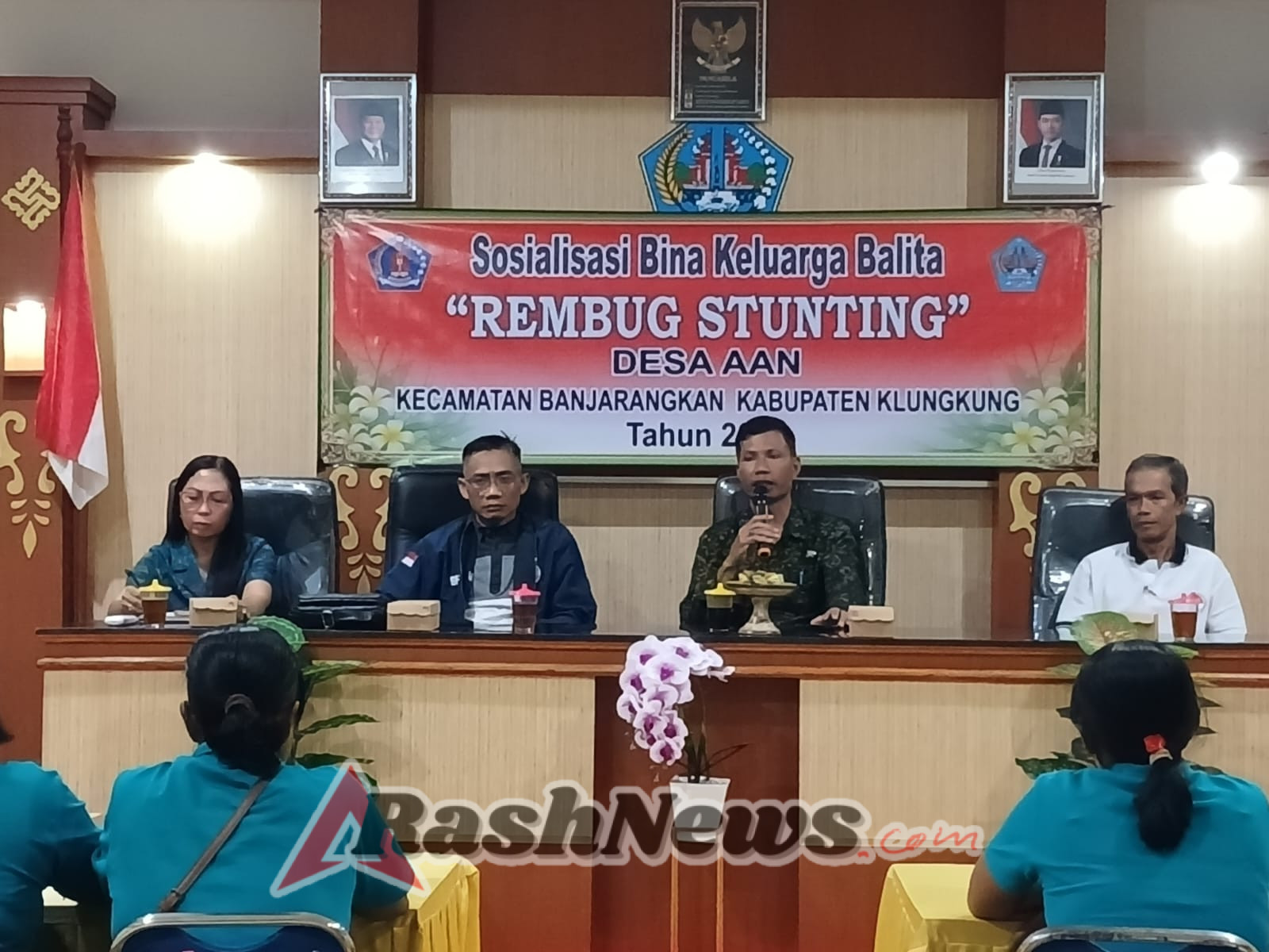 Atensi Sosialisasi Bina Keluarga Balita, Babinsa Aan Tegaskan Dukungan Peningkatan Kualitas Kesehatan  Anak