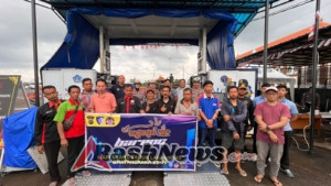 Sambut HUT Lalu Lintas ke-70, Sat Lantas Polres Badung Ngobrol Bareng Sopir Soal ODOL