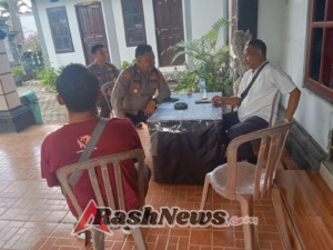 Kapolsek Seltim melaksanakan silaturahmi dengan Perbekel Mambang