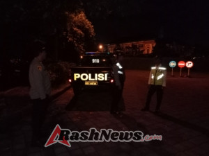 Polsek Mengwi Laksanakan Patroli Harkamtibmas di Kawasan Pusat Pemerintahan Kabupaten Badung