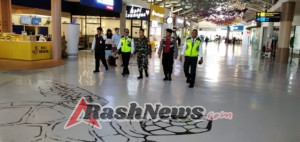 Jaga Kenyamanan Wisatawan, Polres Bandara Ngurah Rai Gelar Patroli Gabungan di Terminal Domestik