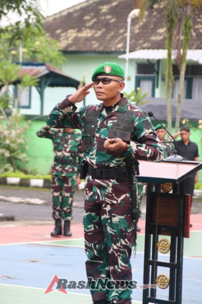 Gelar Upacara 17an, Dandim Klungkung Ajak Personel Jadi Pribadi Yang Bersyukur