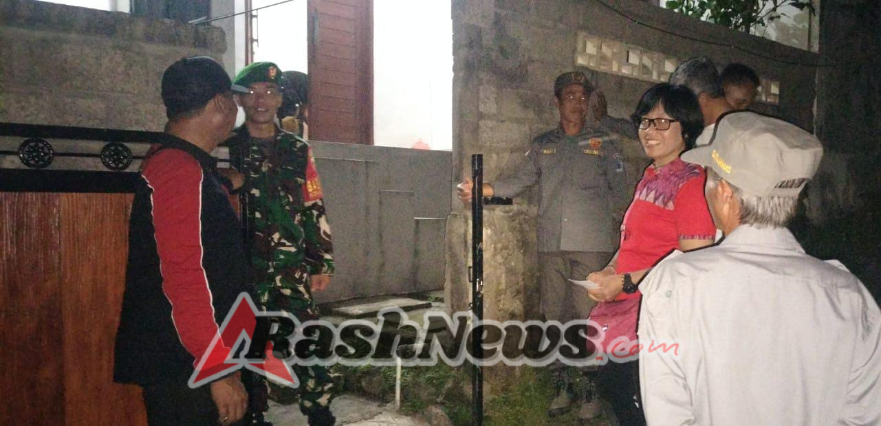 Ciptakan Kamtibmas Aman Dan Kondusif, Babinsa Semarapura Kauh Gelar Patroli Dan Pemeriksaan Duktang