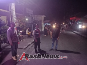 UKL Polsek Kuta Utara Patroli Jelang  Subuh  Di Kawasan Wisata.