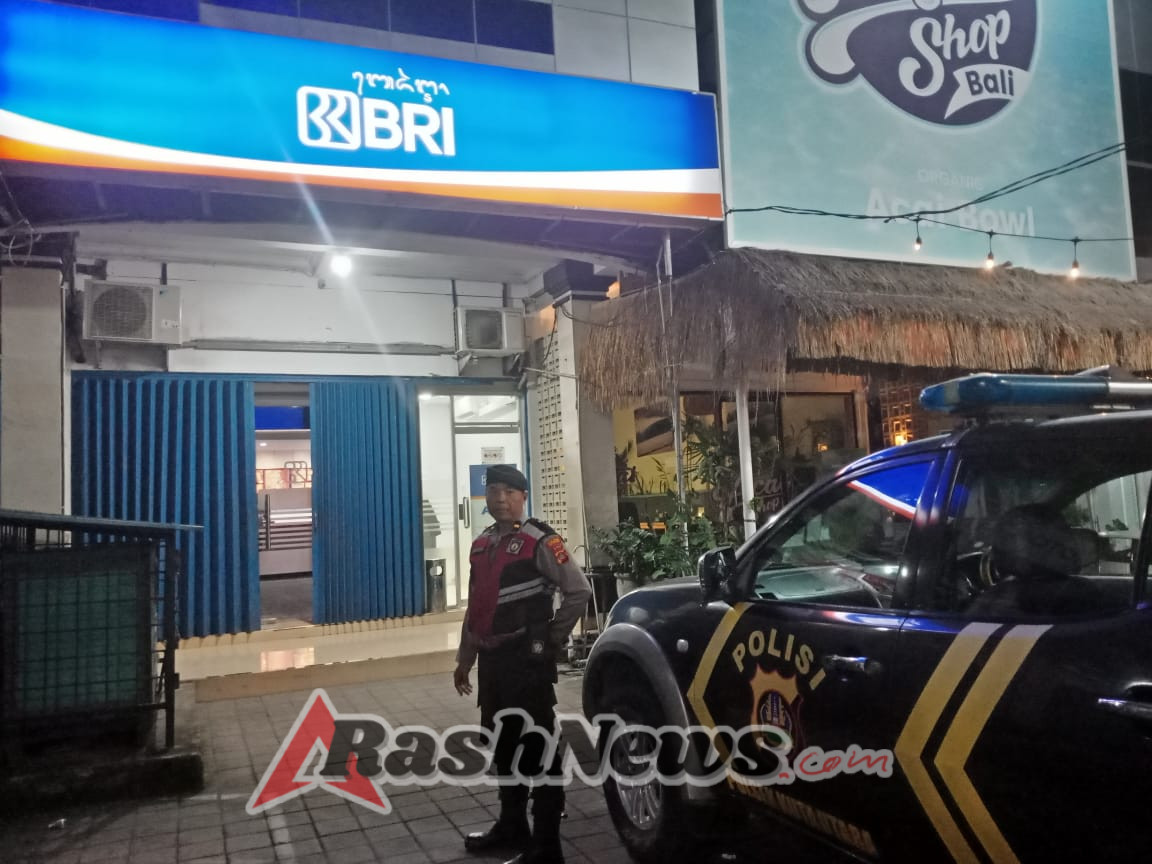 Polsek Kuta Utara Blue Light Patrol Cegah Kejahatan Di Area Objek Vital