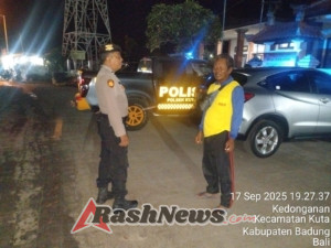Polsek Kuta Gelar Patroli Cooling System dan Hunting Antisipasi Gangguan Kamtibmas
