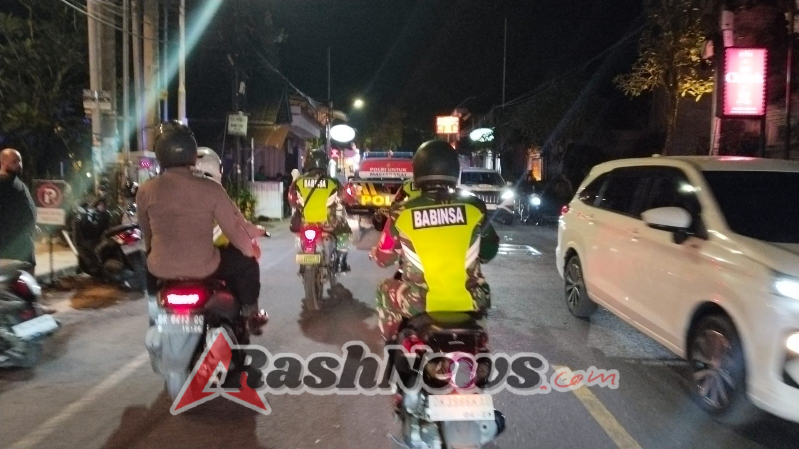 Danramil 1616-02/Ubud Tekankan Pendekatan Humanis Dalam Patroli Gabungan