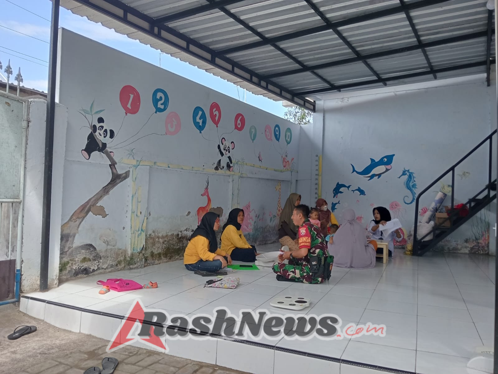 Kehadiran Babinsa Bintaro Perkuat Program Posyandu dan Posbindu