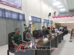 Kasdim 1628/KSB Turut Serta dalam Rapat Paripurna DPRD Terkait Jawaban Bupati atas Pandangan Fraksi