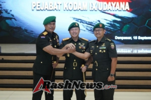 Pangdam IX/Udayana Pimpin Sertijab Pejabat Kodam, Dorong Profesionalisme Prajurit