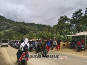 Kopka Edwin D.P. Laksanakan Pamwil di Km 24 Jalan Trans Ende–Maumere
