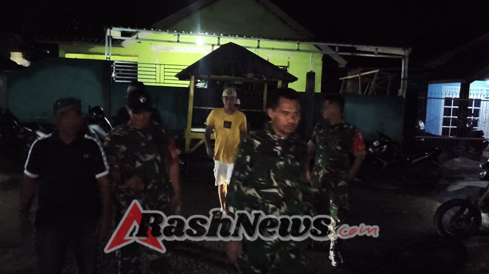 Patroli Siskamling Berjalan Aman, Masyarakat Kecamatan Sape Waspada dan Siap Jaga Keamanan