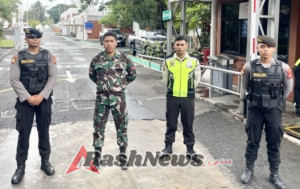 Sinergi TNI-Polri, Patroli Gabungan Perketat Keamanan di Objek Vital Bandara Ngurah Rai