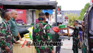 Kodim 1612/Manggarai Tunjukkan Kepedulian Lewat Gerakan Pangan Murah