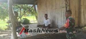 Monitoring Wilayah, Babinsa Aktif Dampingi Warga Dusun Mulawatu Baru