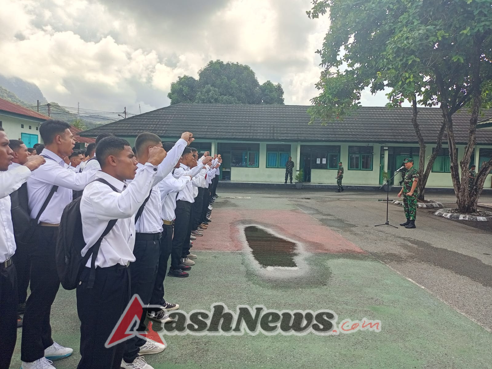 Kodim 1602/Ende Siapkan Calon Prajurit Tangguh Lewat Pembinaan Awal