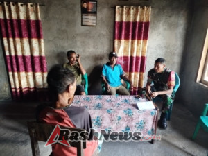 Babinsa Koramil 1625-01/Bajawa Pantau Situasi Wilayah Binaan