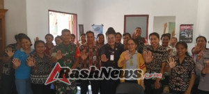 Babinsa Koramil 1627-03/Batutua Dukung Sosialisasi Stunting di Rote Barat Daya
