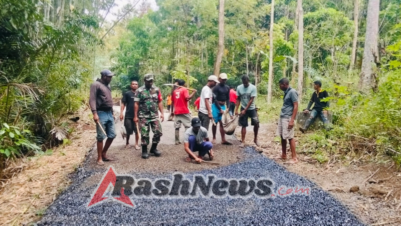Peran Babinsa Ngada Dukung Ketahanan Pangan Melalui Infrastruktur Pertanian