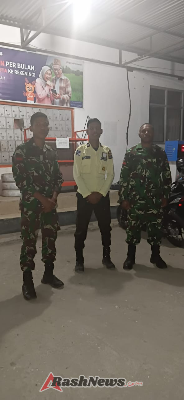 Cegah Gangguan Kamtibmas, Personel Kodim 1601/Sumba Timur Lakukan Patroli Mandiri