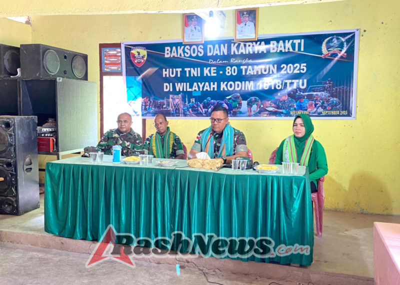Sambut HUT TNI ke-80, Kodim 1618/TTU Bawa Harapan Baru untuk Masyarakat