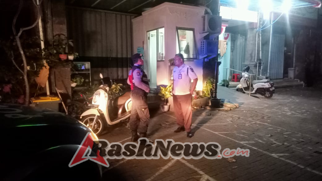 Ciptakan Situasi Aman Unit Samapta Polsek Kuta Utara Patroli Sambangi Kantor Pegadaian