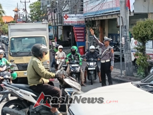 Polres Badung Pastikan Kondusifitas Lalu Lintas Lewat Patroli Malam dan Rekayasa Jalan