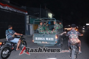 Wujud Nyata Kebersamaan, Kodim 1622/Alor Intensifkan Patroli Keamanan