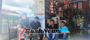 Perkuat Kamtibmas, Babinsa Ende Gelar Komsos Bersama Warga Kelurahan Onekore