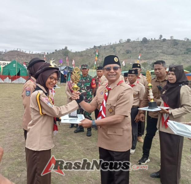 Dandim 1608/Bima Dukung Penuh Kegiatan Perkemahan Bhakti Pramuka di Kota Bima