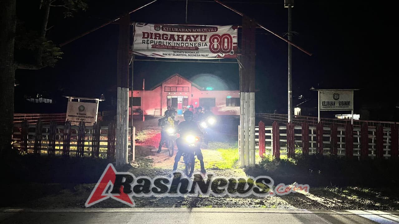 Sinergi TNI, Linmas dan Aparat Kelurahan Jaga Kamtibmas di Sobawawi