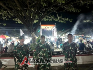Patroli Malam Kodim 1601/Sumba Timur Jaga Kondusifitas di Sumba Timur