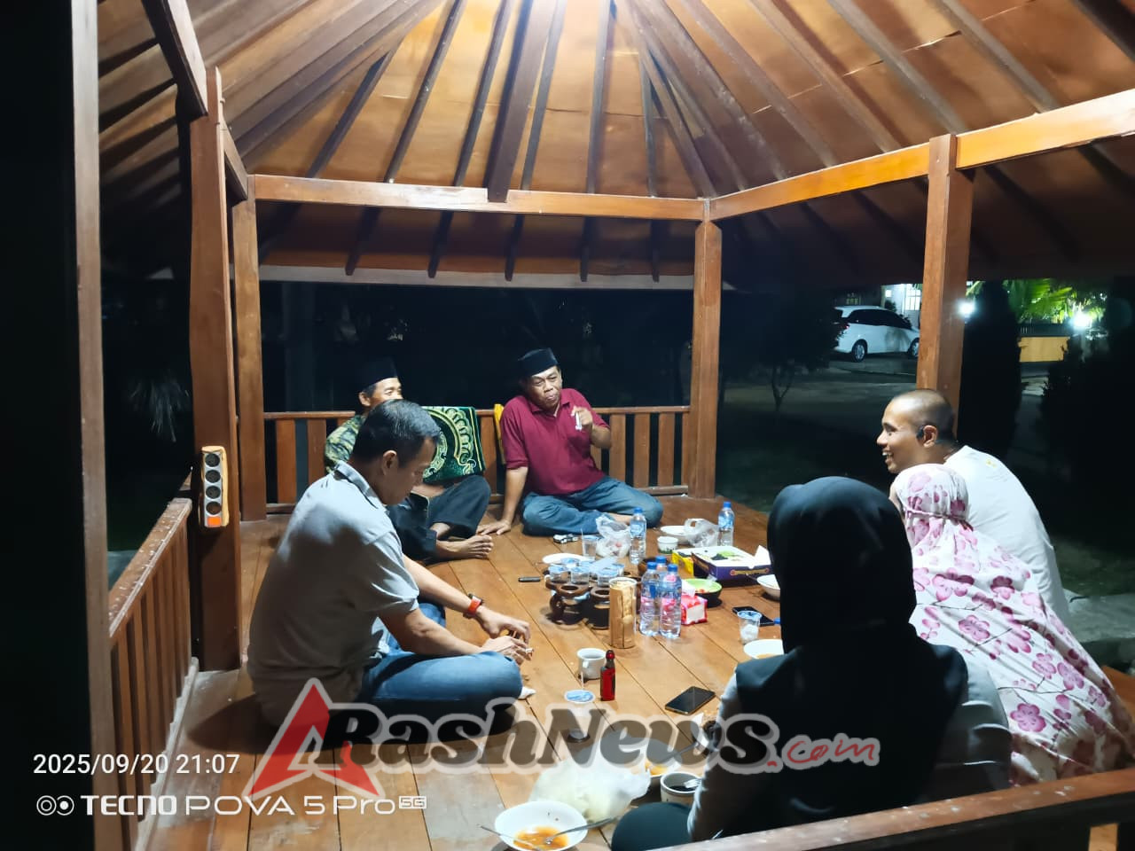 Dandim 1628/KSB Tekankan Pentingnya Persatuan Saat Bertemu Tokoh Masyarakat