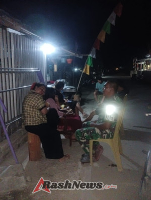 Peran Babinsa dalam Kamtibmas: Patroli Malam Sekongkang Berjalan Aman dan Kondusif