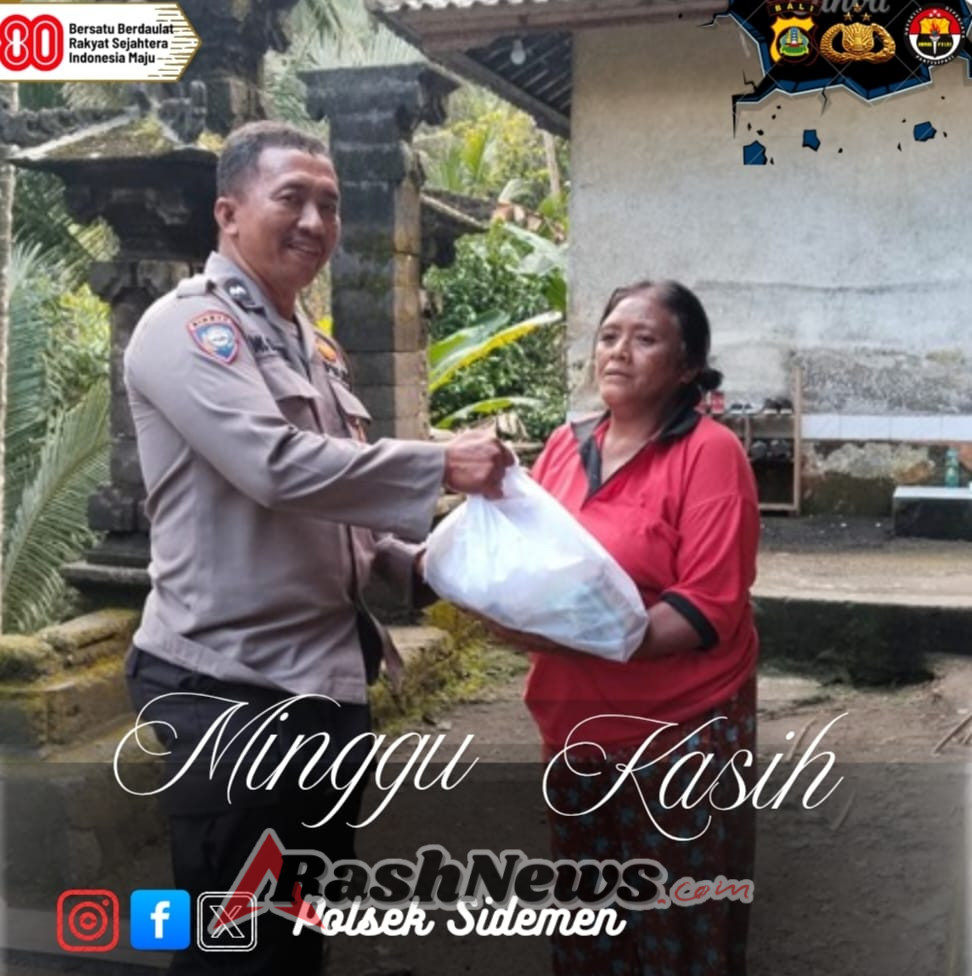 Bhabinkamtibmas Melaksanakan “Minggu Kasih”  Ringankan Beban Warga Binaan
