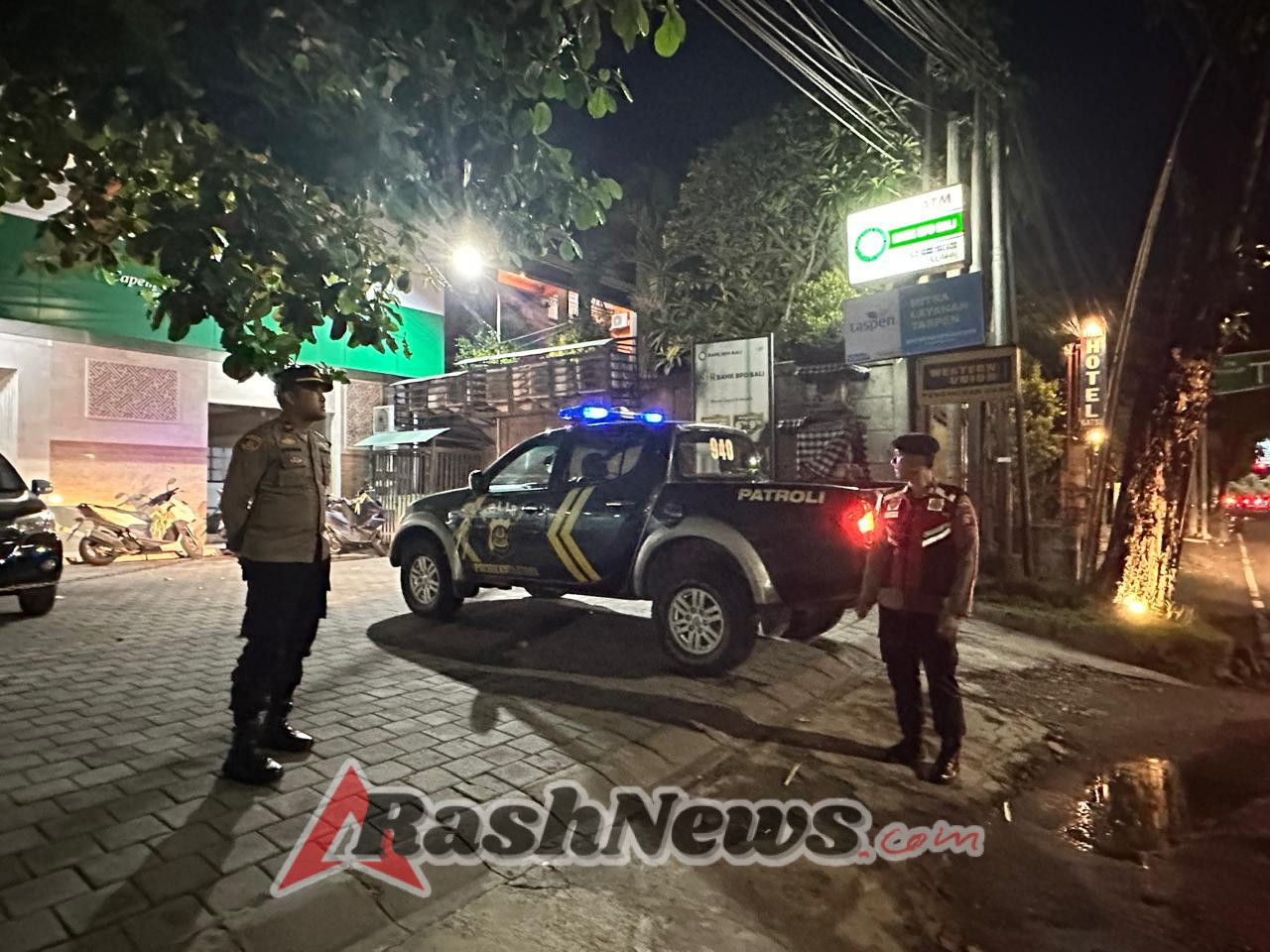 Cegah Curat, Curat Dan Curanmor  Polsek Kuta Utara Patroli Susuri Jalur Utama