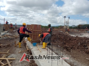 Pembangunan Kawasan Sentra Industri Garam Nasional di Rote Ndao Berjalan Aman Berkat Pengamanan Kodim 1627/RN