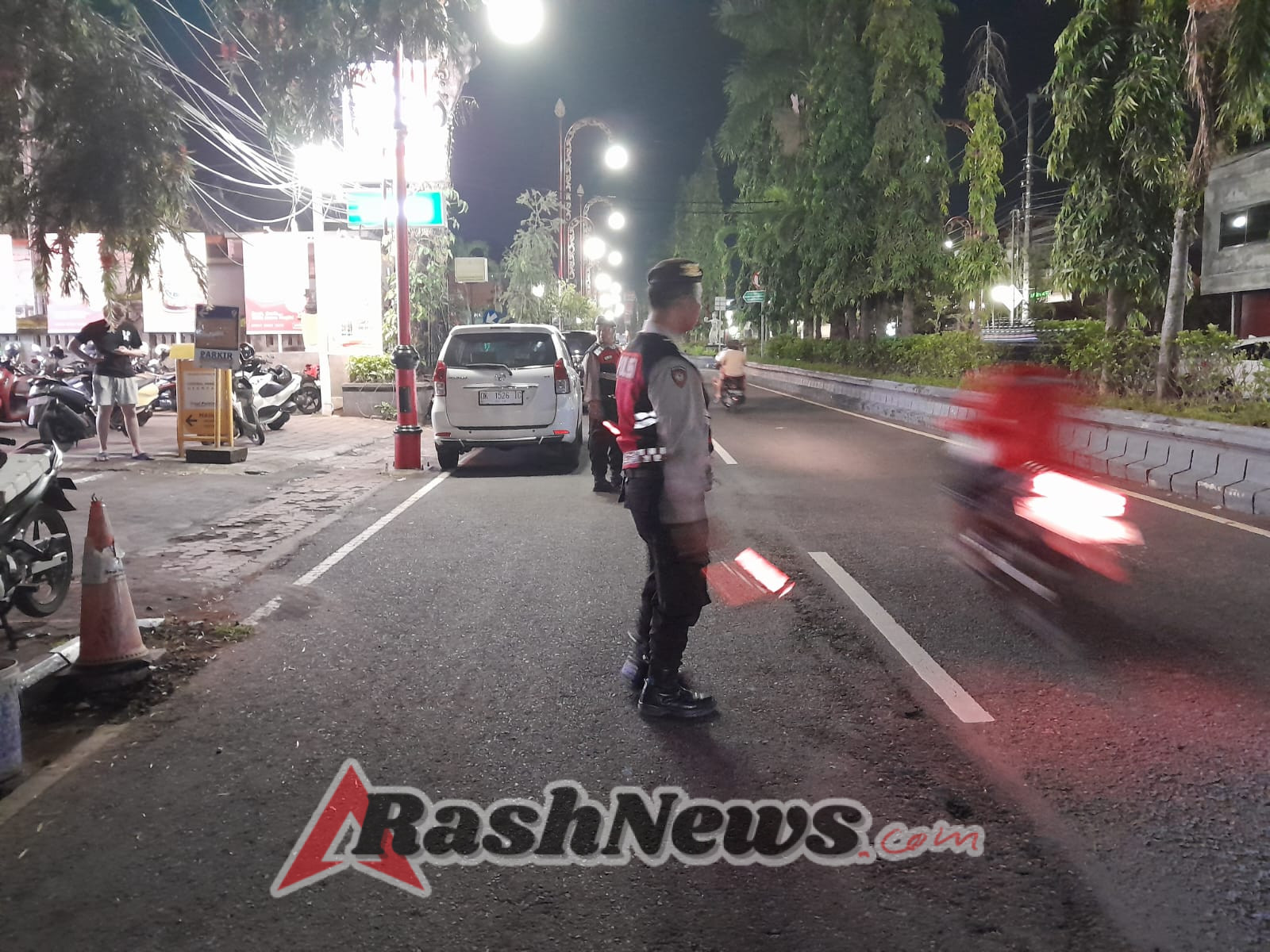 Polres Gianyar Laksanakan Patroli di Pasar Senggol, Kapolres Tekankan Pencegahan C3