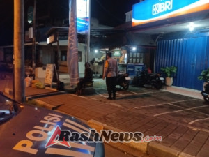 Polsek Kawasan Pelabuhan Padangbai Gelar Patroli Malam, Wujudkan Situasi Kamtibmas Kondusif