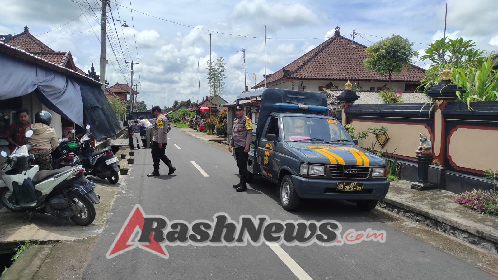 Polsek Marga Patroli Rutin Cegah Adanya Gangguan Kamtibmas