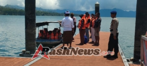 Satuan Samapta Polres Bangli Laksanakan Pengamanan Ibadah Hari Minggu di Gereja Marga Rahayu