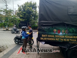 Antusias Warga Denpasar Meriahkan GPM Kodim 1611/Badung di Lapangan Puputan