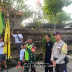 TNI Hadir di Tengah Masyarakat, Babinsa Kawal Jalan Sehat Berhadiah di Banjar Dlod Rurung