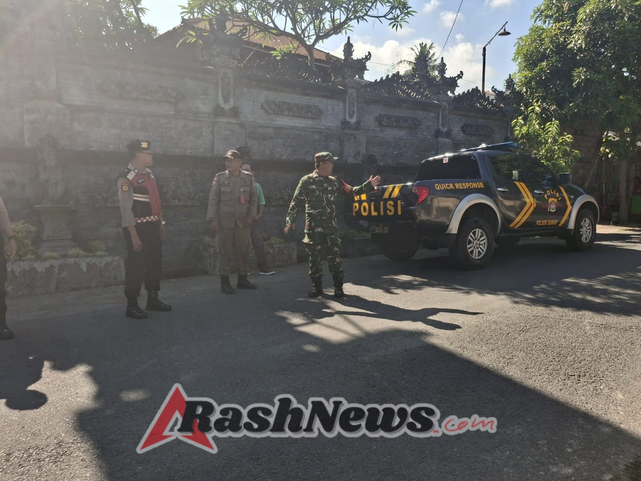 Situasi wilayah Kecamatan Sawan terpantau dalam keadaan aman, tertib, dan kondusif