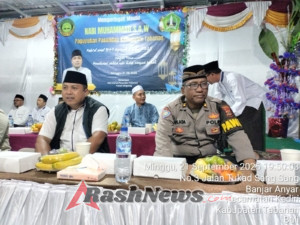 Polsek Kediri Melaksanakan Pengamanan Giat Maulid Nabi Muhammad SAW 1447 H