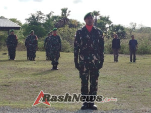 Menanamkan Nilai-Nilai Nasionalisme Kodim 1627/Rote Ndao Gelar Upacara Bendera Senin