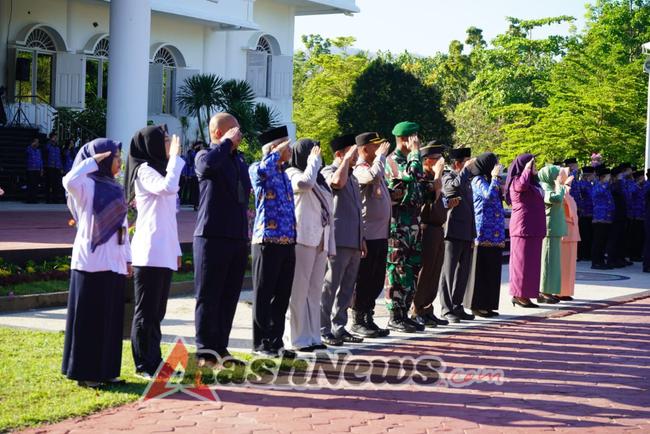 HUT ke-9, Dandim 1628/KSB Hadiri Upacara Syukur dan Serukan Semangat Pengabdian