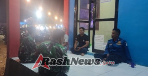 Babinsa Seteluk Aktif Jaga Kamtibmas, Patroli Malam Berjalan Aman dan Kondusif