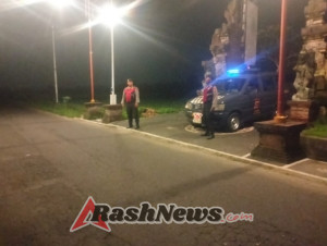 Cegah Gangguan Kamtibmas, Personel Polsek Abiansemal Laksanakan Patroli Subuh Di Jalur Sunyi